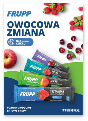 Batony FRUPP: ulotka produktowa